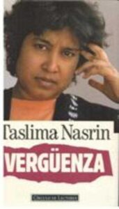 Portada VERGUENZA  - TASLIMA NASRIN - CIRCULO DE LECTORES