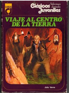 Portada VIAJE AL CENTRO DE LA TIERRA - JULIO VERNE - TOPELA