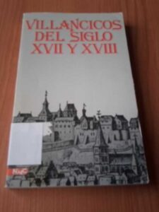 Portada VILLANCICOS DEL SIGLO XVII Y XVIII - VVAA - MAGISTERIO