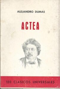 Portada ACTEA - ALEJANDRO DUMAS - J. PEREZ DEL HOYO
