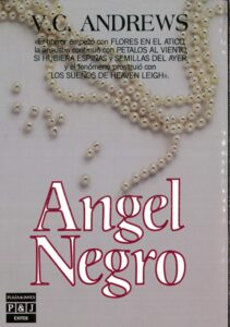 Portada ANGEL NEGRO - V C ANDREWS - PLAZA Y JANES