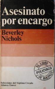 Portada ASESINATO POR ENCARGO - BEVERLEY NICHOLS - ALIANZA EMECE