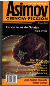 Portada ASIMOV. CIENCIA FICCION. ENERO 2004 - VVAA - ROBEL