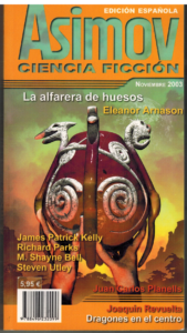 Portada ASIMOV CIENCIA FICCION. NOVIEMBRE 2003 - VVAA - LA FACTORIA DE IDEAS
