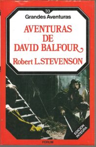 Portada AVENTURAS DE DAVID BALFOUR - ROBERT L STEVENSON - FORUM