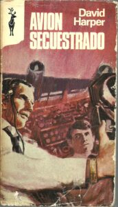 Portada AVION SECUESTRADO - DAVID HARPER - PLAZA Y JANES