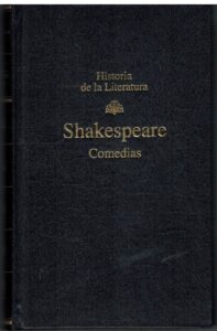 Portada COMEDIAS - WILLIAM SHAKESPEARE - RBA