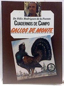 Portada CUADERNOS DE CAMPO 54. GALLOS DE MONTE - FELIX RODRIGUEZ DE LA FUENTE - MARIN