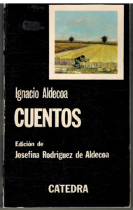 Portada CUENTOS - IGNACIO ALDECOA - CATEDRA