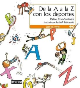 Portada DE LA A A LA Z CON LOS DEPORTES - RAFAEL CRUZ  CONTARINI - EVEREST