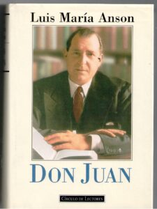 Portada DON JUAN - LUIS MARÍA ANSON - CIRCULO DE LECTORES