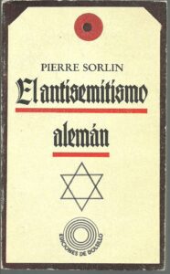Portada EL ANTISEMITISMO ALEMAN - PIERRE SORLIN - DEBOLSILLO