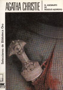 Portada EL ASESINATO DE ROGELIO ACKROYD - AGATHA CHIRSTIE - MOLINO