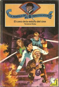 Portada EL CASO DE LA ESTAFA DEL CINE - TERRANCE DICKS - MARTINEZ ROCA