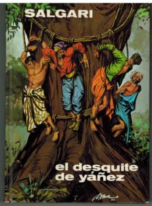 Portada EL DESQUITE DE YAÑEZ - SALGARI - GAHE