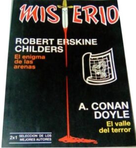 Portada EL ENIGMA DE LAS ARENAS EL VALLE DE TERROR - ROBERT ERSKINE CHILDERS ARTHUR CONAN DOYLE - AVESTA