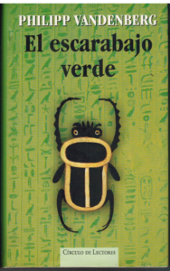 Portada EL ESCARABAJO VERDE - PHILIPP VANDENBERG - CIRCULO DE LECTORES