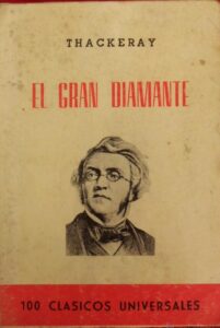 Portada EL GRAN DIAMANTE - THACKERAY - J. PEREZ DEL HOYO