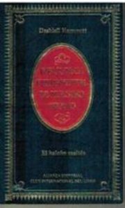 Portada EL HALCON MALTES - DASHIELL HAMMETT - ALIANZA