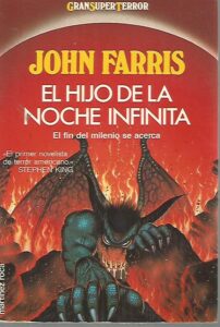 Portada EL HIJO DE LA NOCHE INFINITA - JOHN FARRIS - MARTINEZ ROCA