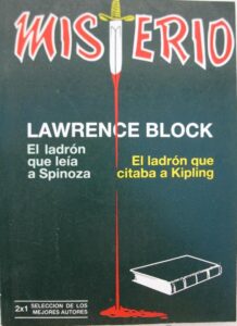 Portada EL LADRON QUE LEIA A SPINOZA / EL LADRON QUE CITABA A KIPLING - LAWRENCE BLOCK - AVESTA