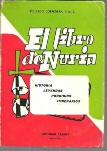 Portada EL LIBRO DE NURIA - EDUARDO CORREDERA - BALMES