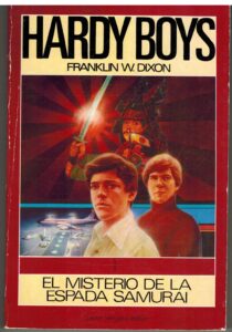 Portada EL MISTERIO DE LA ESPADA SAMURAI - FRANKLIN W DIXON - JAVIER VERGARA