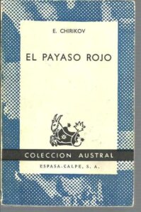 Portada EL PAYASO ROJO - E. CHIRIKOV - ESPASA CALPE
