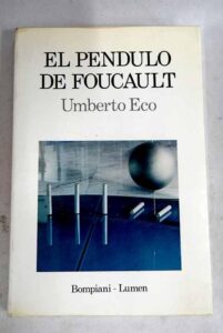 Portada EL PENDULO DE FOUCAULT - UMBERTO ECO - BOMPIANI LUMEN