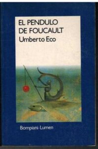 Portada EL PENDULO DE FOUCAULT - UMBERTO ECO - BOMPIANI LUMEN