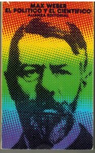 Portada EL POLITICO Y EL CIENTIFICO - MAX WEBER - ALIANZA