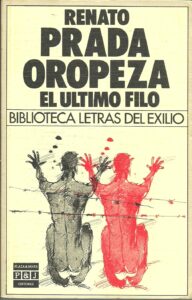 Portada EL ULTIMO FILO - RENATO PRADA OROPEZA - PLAZA Y JANES