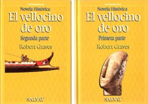 Portada EL VELLOCINO DE ORO PRIMERA / SEGUNDA PARTE - ROBERT GRAVES - SALVAT