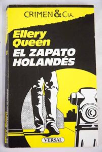 Portada EL ZAPATO HOLANDES - ELLERY QUEEN - VERSAL