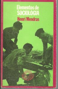 Portada ELEMENTOS DE SOCIOLOGIA - HENRI MENDRAS - DE BOLSILLO