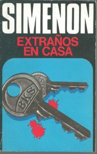 Portada EXTRAÑOS EN CASA - GEORGES SIMENON - LUIS DE CARALT