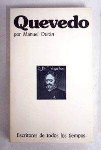 Portada FRANCISCO DE QUEVEDO TOMO 2 - MANUEL DURAN - EDAF