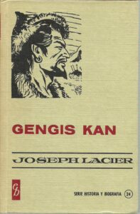 Portada GENGIS KAN - JOSEPH LACIER - BRUGUERA