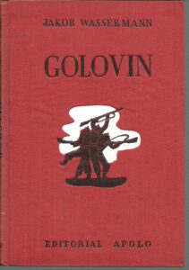 Portada GOLOVIN - JAKOB WASSERMANN - APOLO