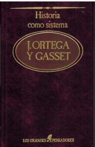 Portada HISTORIA COMO SISTEMA - J.ORTEGA Y GASSET - SARPE