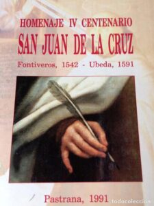 Portada HOMENAJE IV CENTENARIO SAN JUAN DE LA CRUZ - VARIOS AUTORES - MUSEO FRANCISCANO PASTRANA