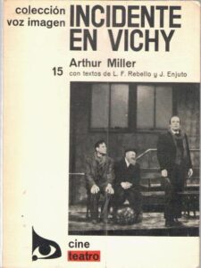 Portada INCIDENTE EN VICHY - ARHUR MILLER - AYMA