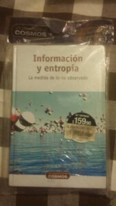 Portada INFORMACION Y ENTROPIA - VARIOS AUTORES - RBA