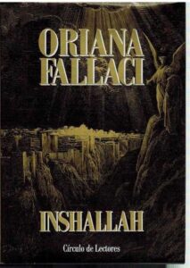 Portada INSHALLAH - ORIANA FALLACI - CIRCULO DE LECTORES