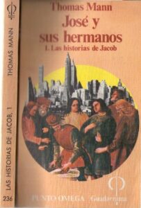 Portada JOSE Y SUS HERMANOS 1. LAS HISTORIA DE JACOB - THOMAS MANN - GUADARRAMA