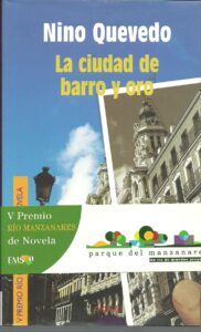 Portada LA CIUDAD DE BARRO Y ORO - NINO QUEVEDO - ALGAIDA