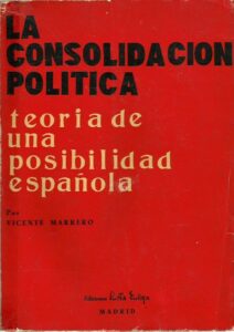 Portada LA CONSOLIDACION POLITICA - VICENTE MARRERO - PUNTA EUROPA