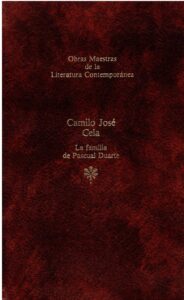 Portada LA FAMILIA DE PASCUAL DUARTE - CAMILO JOSE CELA - SEIX BARRAL