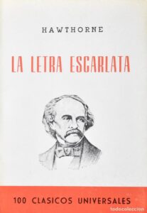 Portada LA LETRA ESCARLATA - HAWTHORNE - J. PEREZ DEL HOYO