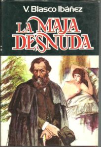 Portada LA MAJA DESNUDA - VICENTE BLASCO IBAÑEZ - PLAZA Y JANES